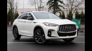 2022 INFINITI QX55 LUXE Walk Around and Information [upl. by Suivat]