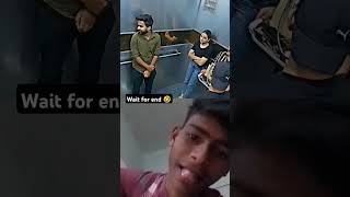 Lift Prank by🤣😱😜 rj Naved  lift Prank  prank video  funny video liftprank shorts reaction [upl. by Isej]