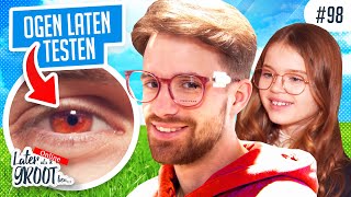 Saar checkt als OPTICIEN of Rein’s OGEN gezond zijn [upl. by Ativoj]