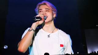 JIMIN singing PROMISE live 💜💜 [upl. by Morville]