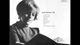 JULIA HAMARI sings SCHUMANN SCHUBERT WOLF AO 1969 [upl. by Jaimie]