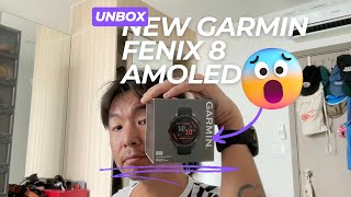 Garmin Fenix 8 unboxing without VoiceOver [upl. by Onaicilef238]