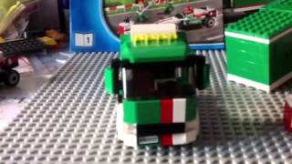 Lego報告：60025賽車運輸車 [upl. by Icnarf]