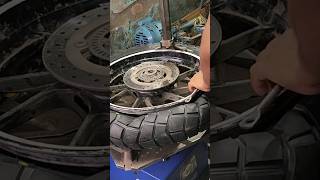 Apollo Tramplr XR Tyre Fitting apollotyres Apollo tyre Better than mrf zapper mrftyre mrf [upl. by Paolina]