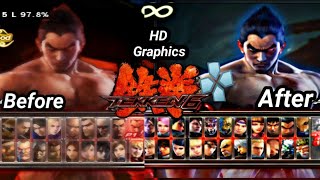 Tekken 6 HD Texture  Tekken 6 HD Graphics PPSSPP  Dark Boss Gaming [upl. by Zebapda]