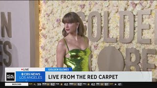 Golden Globes 2024 red carpet coverage [upl. by Odrick]