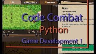 CodeCombat Ranger Danger Level 10 Python Game Development Tutorial [upl. by Laura]