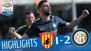 Benevento  Inter  12  Highlights  Giornata 7  Serie A TIM 201718 [upl. by Ekul368]