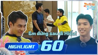 Highlight Tập 60 Dương Lâm đòi thay vị trí center của HIEUTHUHAI Kiều Minh Tuấn quotchêquot khách mời [upl. by Arema556]