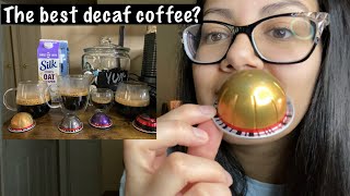 Trying all of Nespresso’s decaf options for vertuo line Which one is better [upl. by Brena]