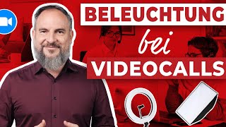 Beleuchtung für Videokonferenzen So gehts richtig [upl. by Peppel]