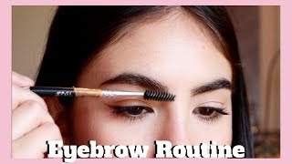 My Eyebrow Routine 2018  How to Tame Bushy Brows  Making It Up [upl. by Bernhard271]