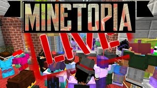 Minetopia  155  MINETOPIA LIVE VEILING en GIVEAWAYS  Minecraft Reallife Server [upl. by Perrine]