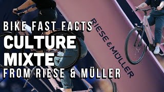 Lightweight Stylish eBike for the City  Riese amp Müller Culture Mixte  Bike Fast Facts [upl. by Ahsurej]