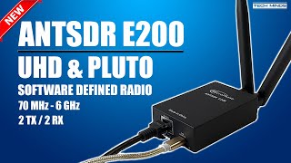 MicroPhase ANTSDR E200 UHD USRP amp PLUTO SDR SUPPORT [upl. by Atnomed]