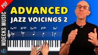 Advanced Jazz Piano Voicings Exploring Volume 2  Piano Tutorial MusicTheory jazzpianolessons [upl. by Toblat]