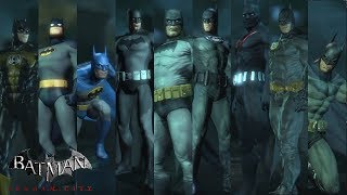 All Batman skins  Batman  Arkham City [upl. by Alroi]