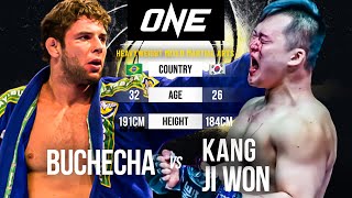 Buchecha vs Kang Ji Won  Full Fight Replay [upl. by Leicester]