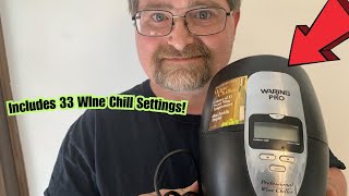 Waring Pro PC100 Wine Chiller Review [upl. by Decima]