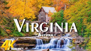 Virginia 4K UHD  Enchanting Fall Colors amp Cinematic Views in Autumn  Cinematic Journeys [upl. by Will721]