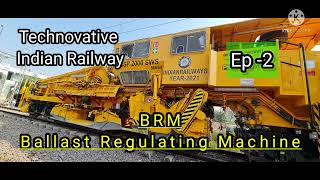 New Ballast Regulating Machine  BRM  Profile  Plasser amp Theurer  2022 [upl. by Encrata]