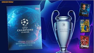 CHAMPIONS LEAGUE 202122  THE COMPLETE STICKER ALBUM [upl. by Yzzik]