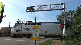 Academy Street Railroad Crossing 1 Cary NC [upl. by Esnahc]