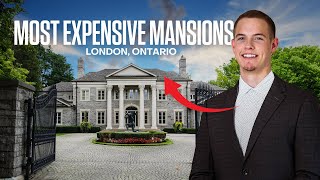 Most Expensive Mansions In LONDON ONTARIO  Premium Real Estate [upl. by Atiana]