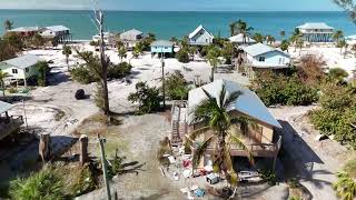 Little Gasparilla Island old library area post hurricane Milton [upl. by Petta]