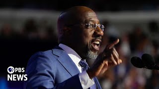 WATCH Sen Raphael Warnock speaks at 2024 Democratic National Convention  2024 DNC Night 1 [upl. by Occor]