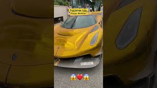 Koenigsegg  Jesko  Pooyan Mokhtari HyperCar  Gold of Iranian  Monte Carlo  Monaco [upl. by Hendrik]