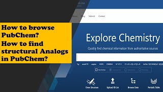 How to browse PubChem How to find structural Analogs in PubChem [upl. by Alvita]