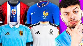 Harshly Ranking EVERY New 2024 National Team Kit [upl. by Gere]