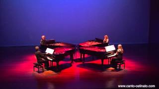 Canto Ostinato live in Veldhoven 2012 by Piano Ensemble [upl. by Catton743]