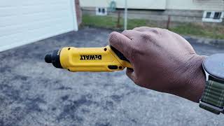 Dewalts Gyroscopic Electric Screwdriver is a GAME CHANGER for Pros [upl. by Dlarej662]