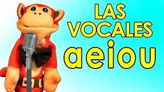 Mira Este Video y Aprende Las Vocales A E I O U Con El Mono Silabo Canciones Infantiles Educativas [upl. by Dedric48]