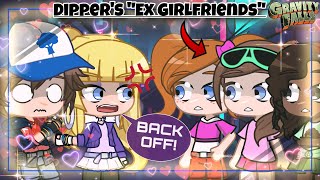 Dipper’s “Ex Girlfriends”  Gacha  Gravity Falls  Dipper X Pacifica [upl. by Illah499]