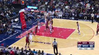 Miami Heat vs Washington Wizards  November 19 2016 [upl. by Misa211]