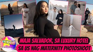 Maja Salvador sa luxury hotel sa US nag maternity photoshoot [upl. by Scheers]