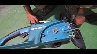 Makita UC4020a Chainsaw Chain replacement [upl. by Jerri]