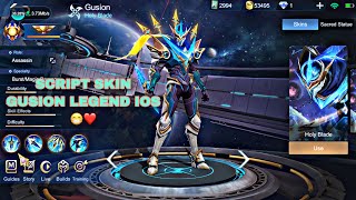 HOW TO INSTALL SCRIPT SKIN GUSION LEGEND ON IOS 😷❤️ Jailbeark [upl. by Buckden]