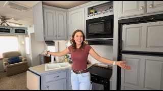 Remodeled RV Tour Full Time RV Living [upl. by Ahseia733]