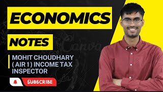 MICRO amp MACRO ECONOMICS NOTES pdf SSC CGL 2023  by Mohit Choudhary AIR 1  ssc cgl2023 [upl. by Conrado]