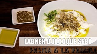 Receta de Jocoque o Labneh acompaña verduras platillos entradas deliciosas  PASIÓN A LA PARRILLA [upl. by Lorelie416]