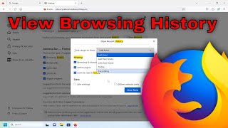 How to View Browsing History in Mozilla Firefox Guide [upl. by Ciaphus]