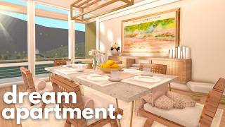 Building My DREAM Apartment in Bloxburg [upl. by Siesser]