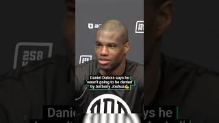 Daniel Dubois Says He Wasnt Going To Be Denied By Anthony Joshua 💪 [upl. by Eneloj]