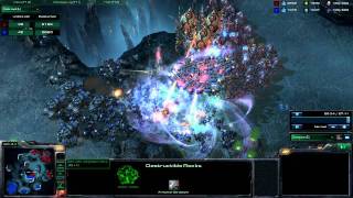 Starcraft 2 Psionic Storm Rapage [upl. by Stochmal947]