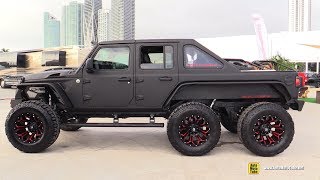 2020 Jeep Wrangler 6x6 by SoFloJeeps  Walkaround  2020 Miami Yacht Show [upl. by Fritzsche]