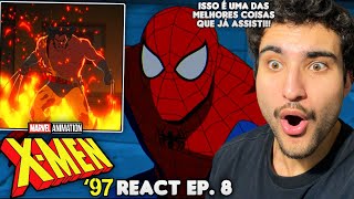 HOMEM ARANHA APARECEU XMEN É PERFEITO React XMen 97 EP 8 [upl. by Nickey]